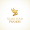 Share Your Prayers Logo - Warm Gold